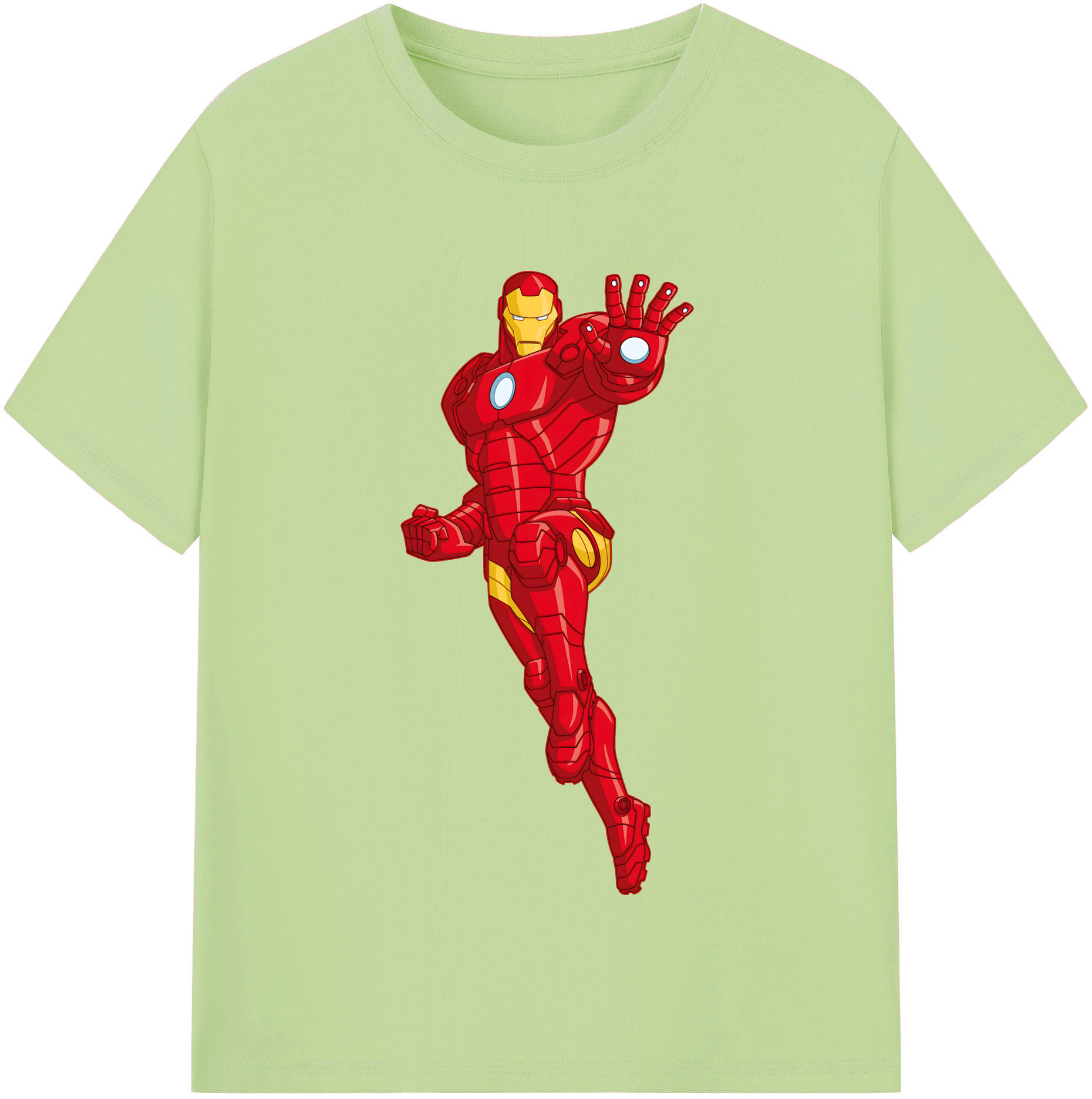 （画像用） アベンジャーズ The Avengers 綿100％半袖Tシャツ（フロントプリント）